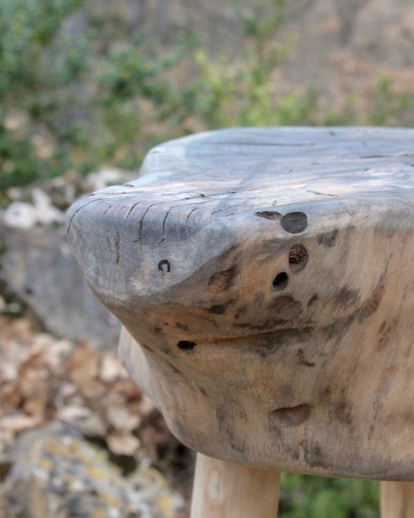 Mesa de madera maciza de roble